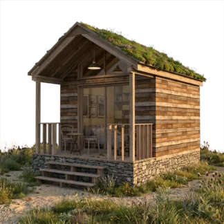 Small Modern Cabin Plans Lydia