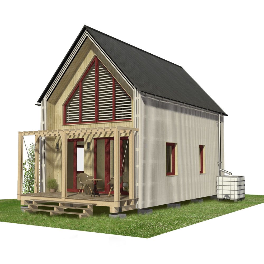 Small Modern House Plans Janet - Image 2