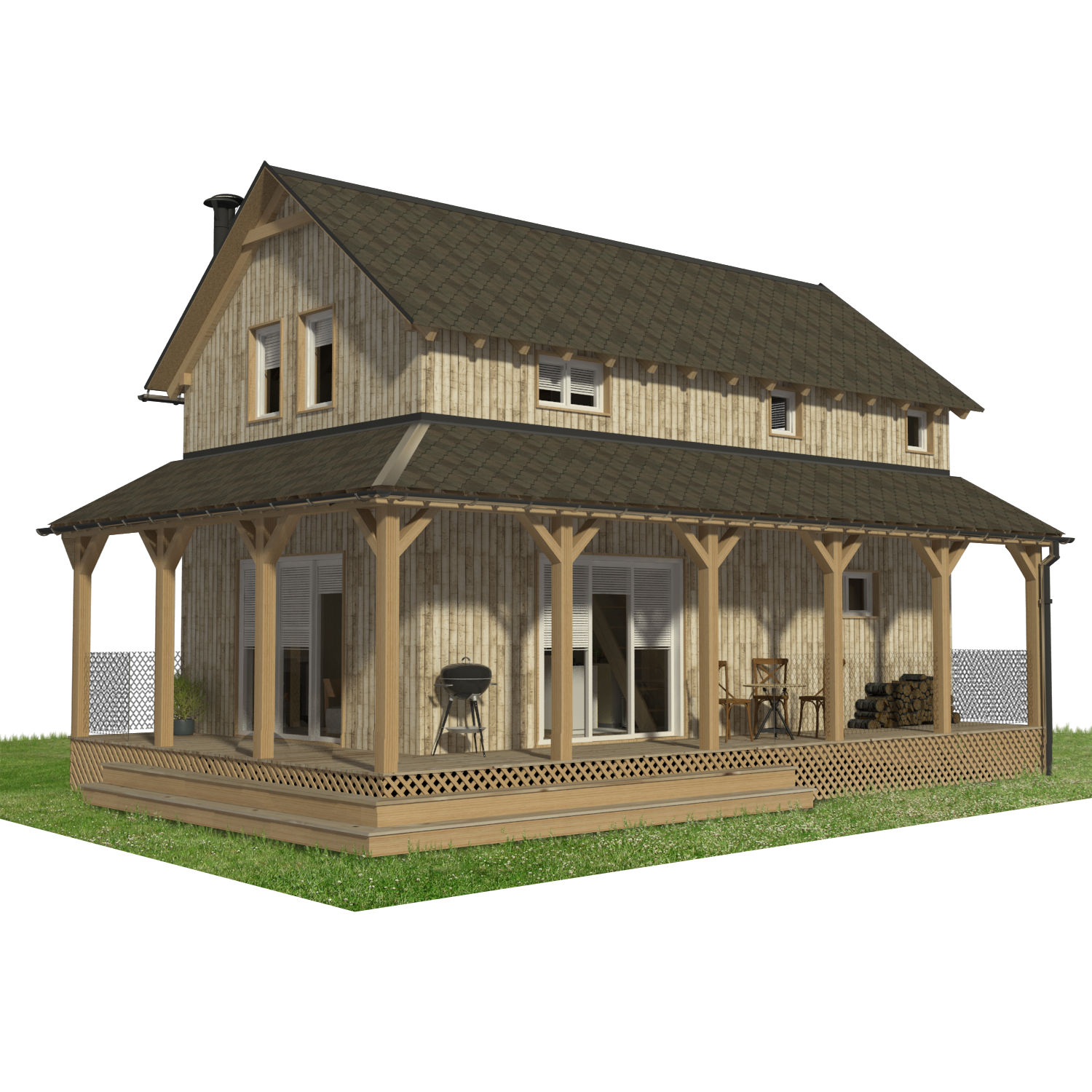 Small Ranch House Plans With Wrap
