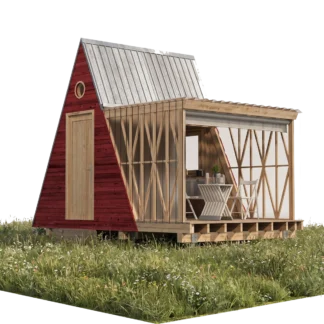 Tiny A-Frame Cabin Plans Paula