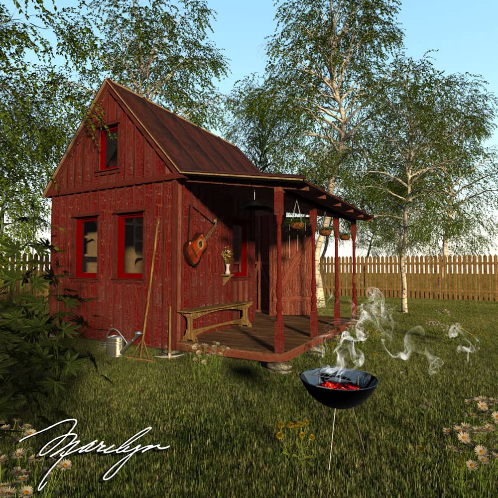 Small Garden Shed Plans Marilyn - Image 8