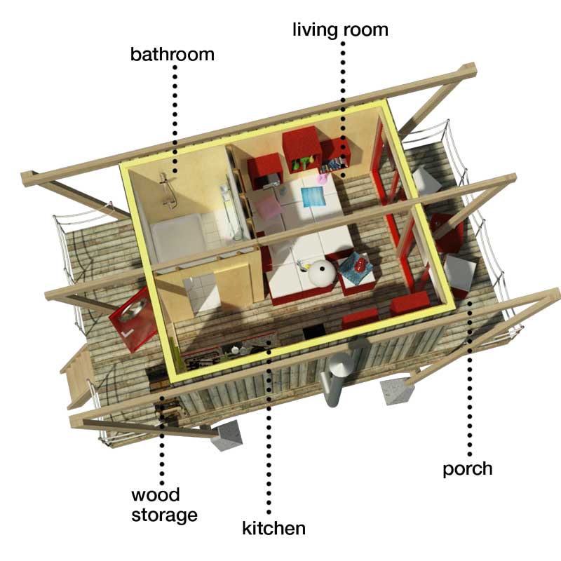 Elevated Tiny House Plans Elevated Tiny House Plans