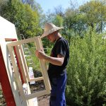 window for the DIY tiny house