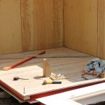 plywood panelling prefab house