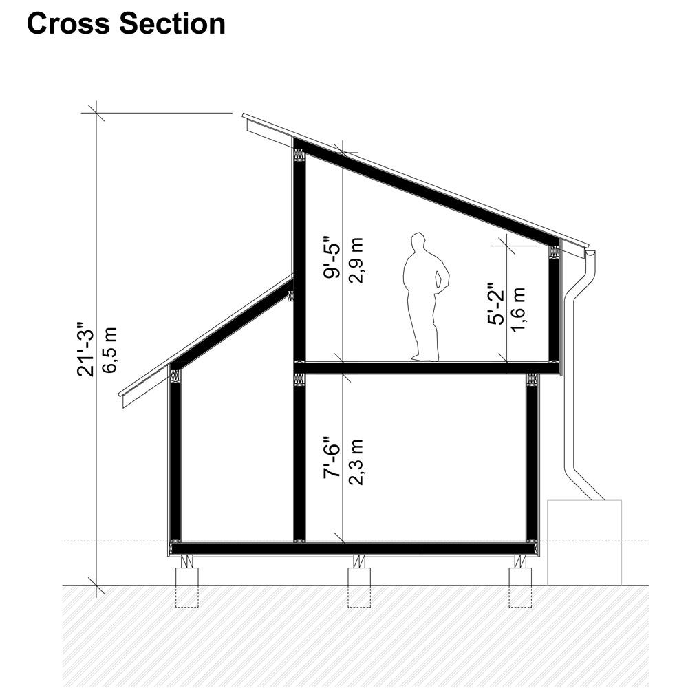 Two Storey Cabin Plans Kathy - Image 10