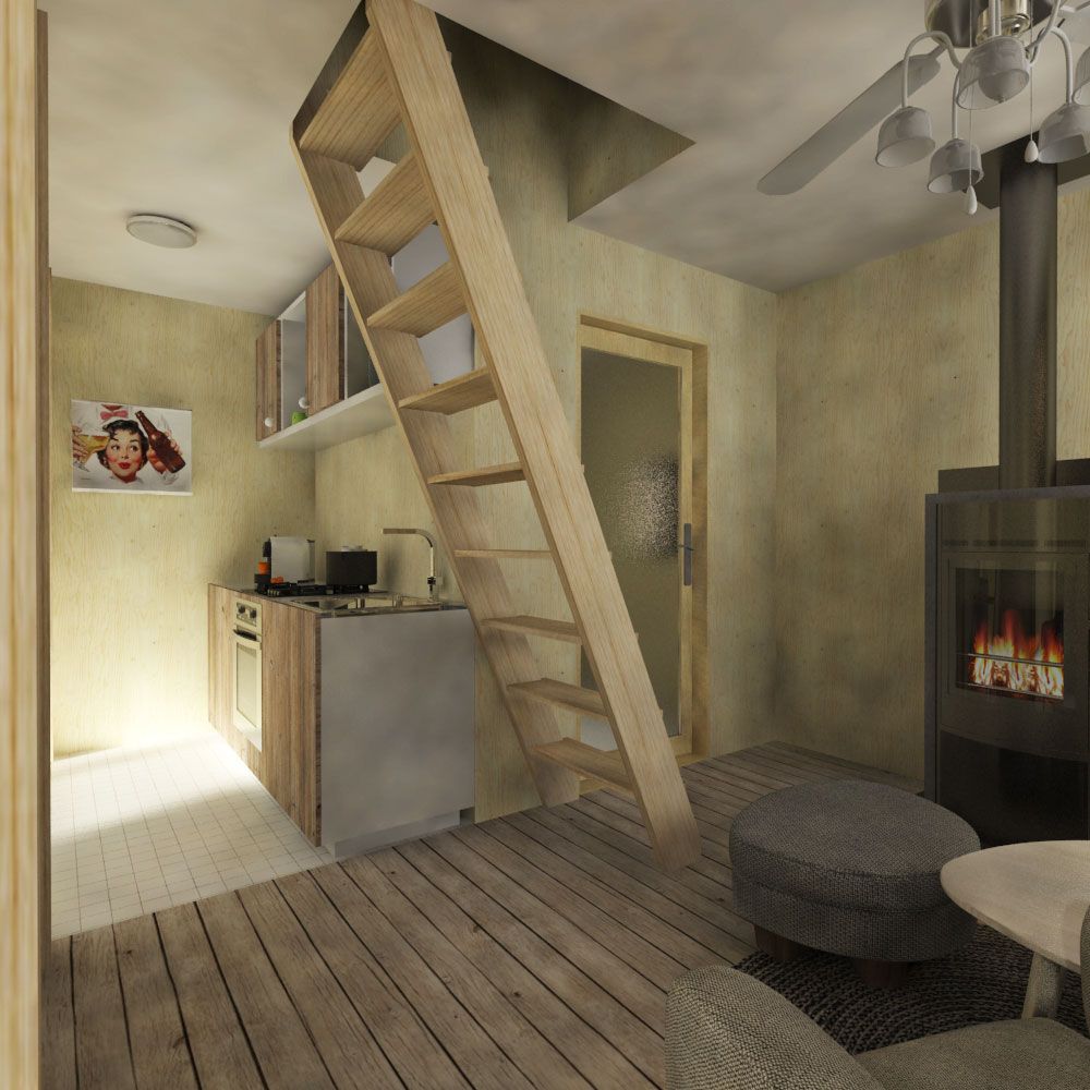 Two Storey Cabin Plans Kathy - Image 9