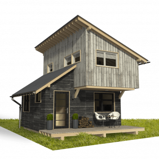 Two Storey Cabin Plans Kathy