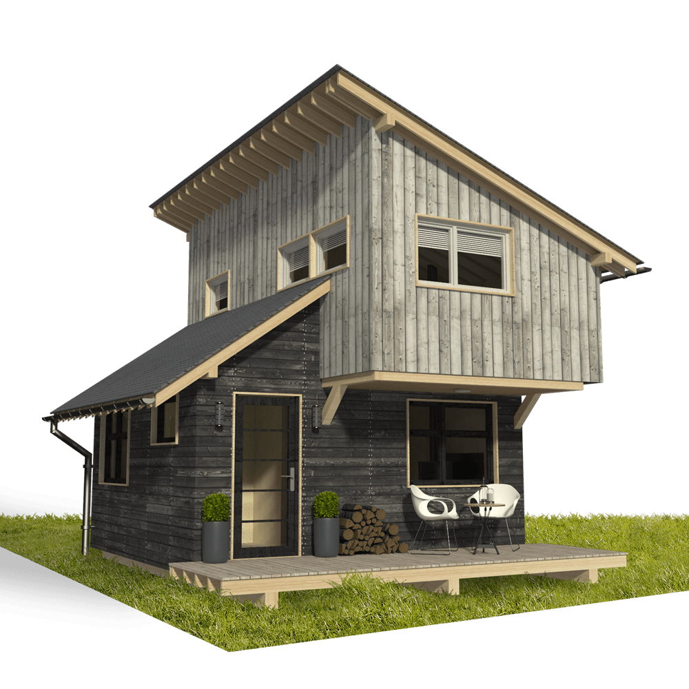 Two Storey Cabin Plans