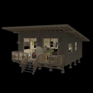16-x-36-cabin-w-2-loft-plans-package loft plan, shed