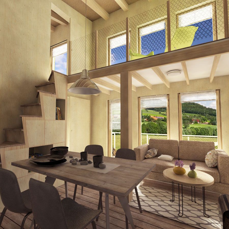 Wood Cabin Plans Helen - Image 2