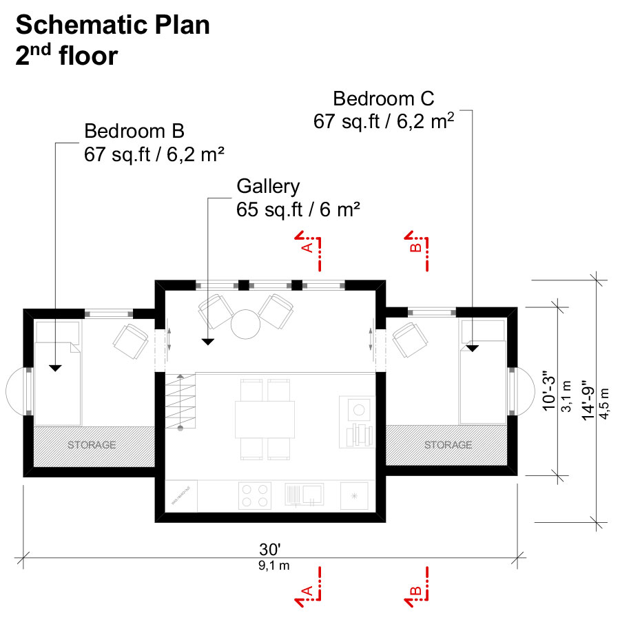 Wood Cabin Plans Helen - Image 4
