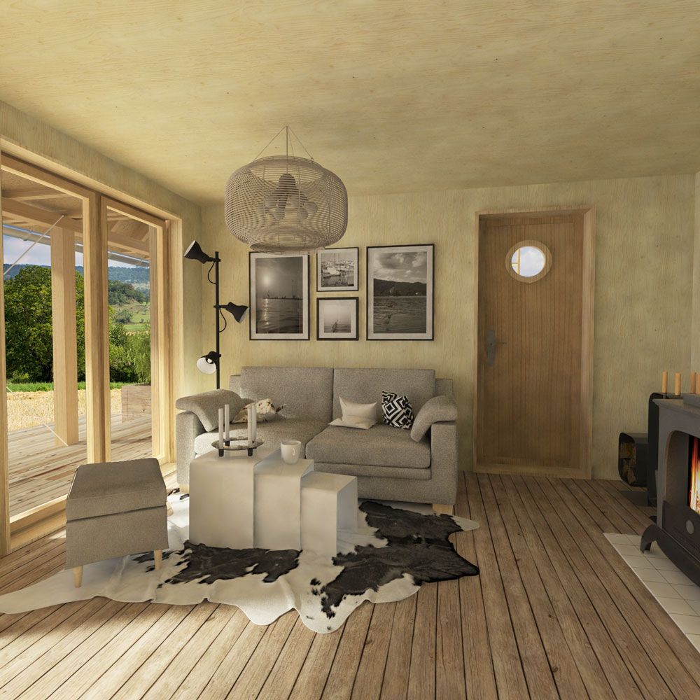 Wood Frame House Plans Jasmine - Image 7