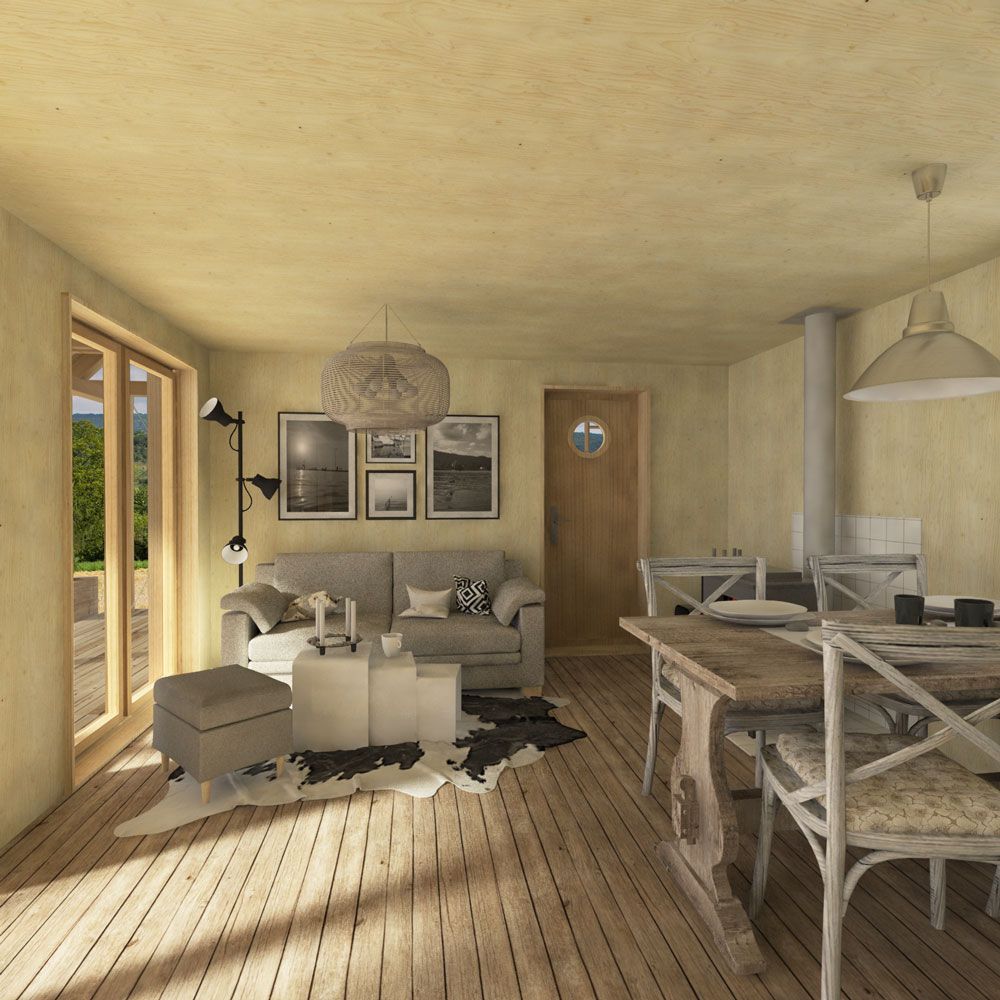 Wood Frame House Plans Jasmine - Image 3