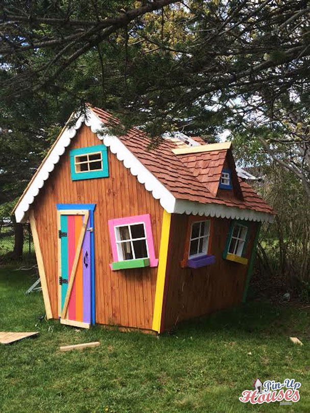 colourful playhouse
